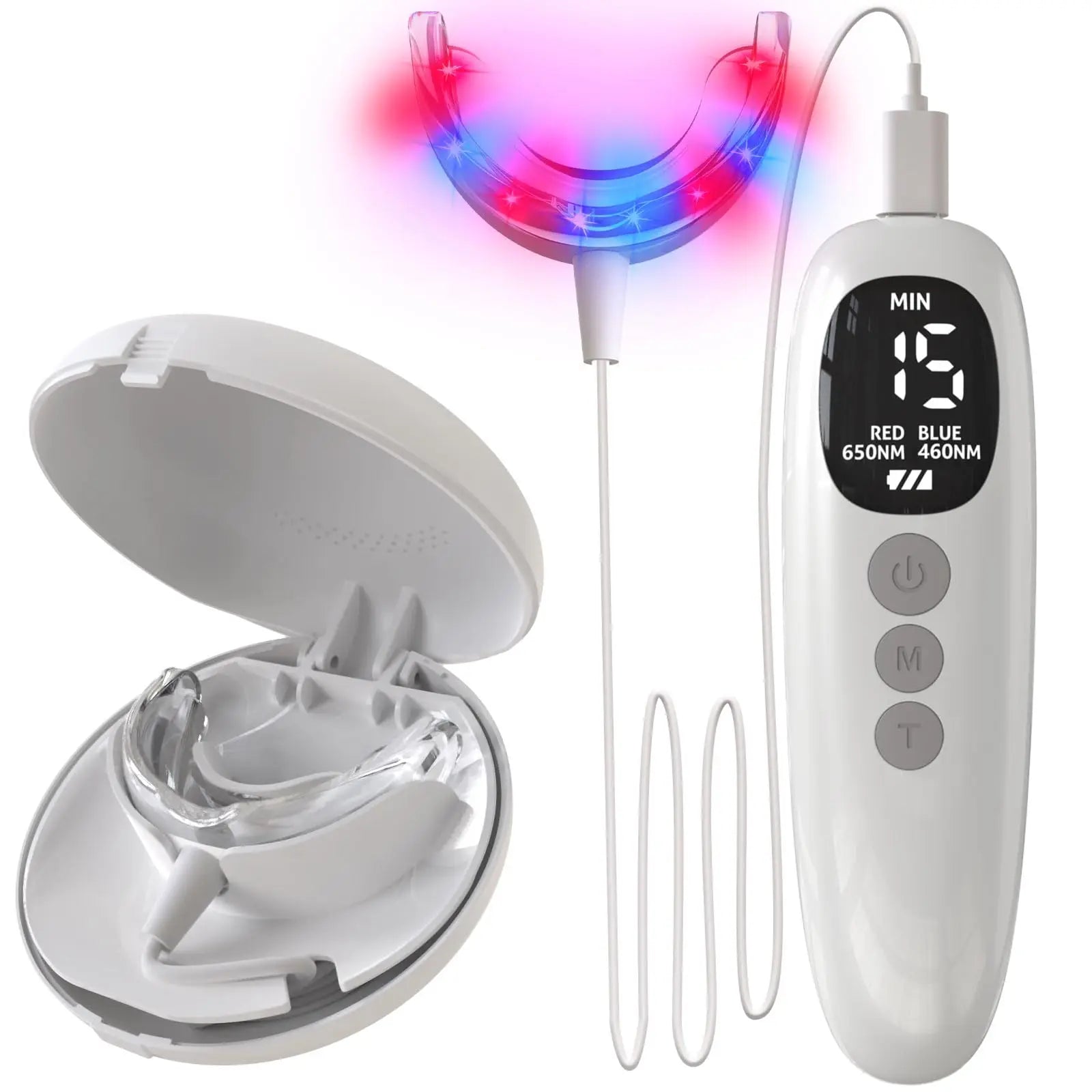 Selfika™ Red Light Therapy Oral Care LED Mouthpiece with Smart Controller