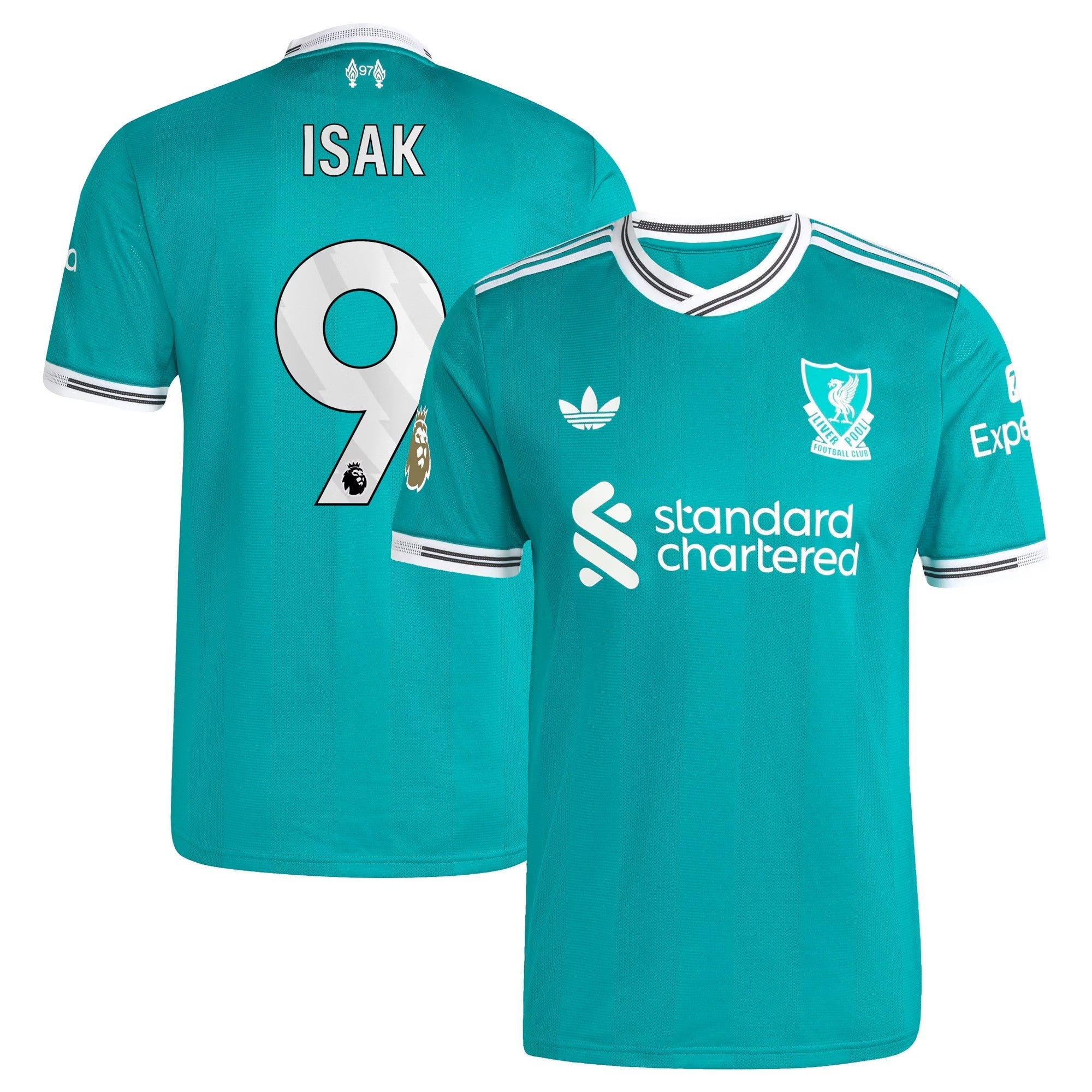 Alexander Isak Liverpool Selfika 2025/26 Third Player Jersey - Green
