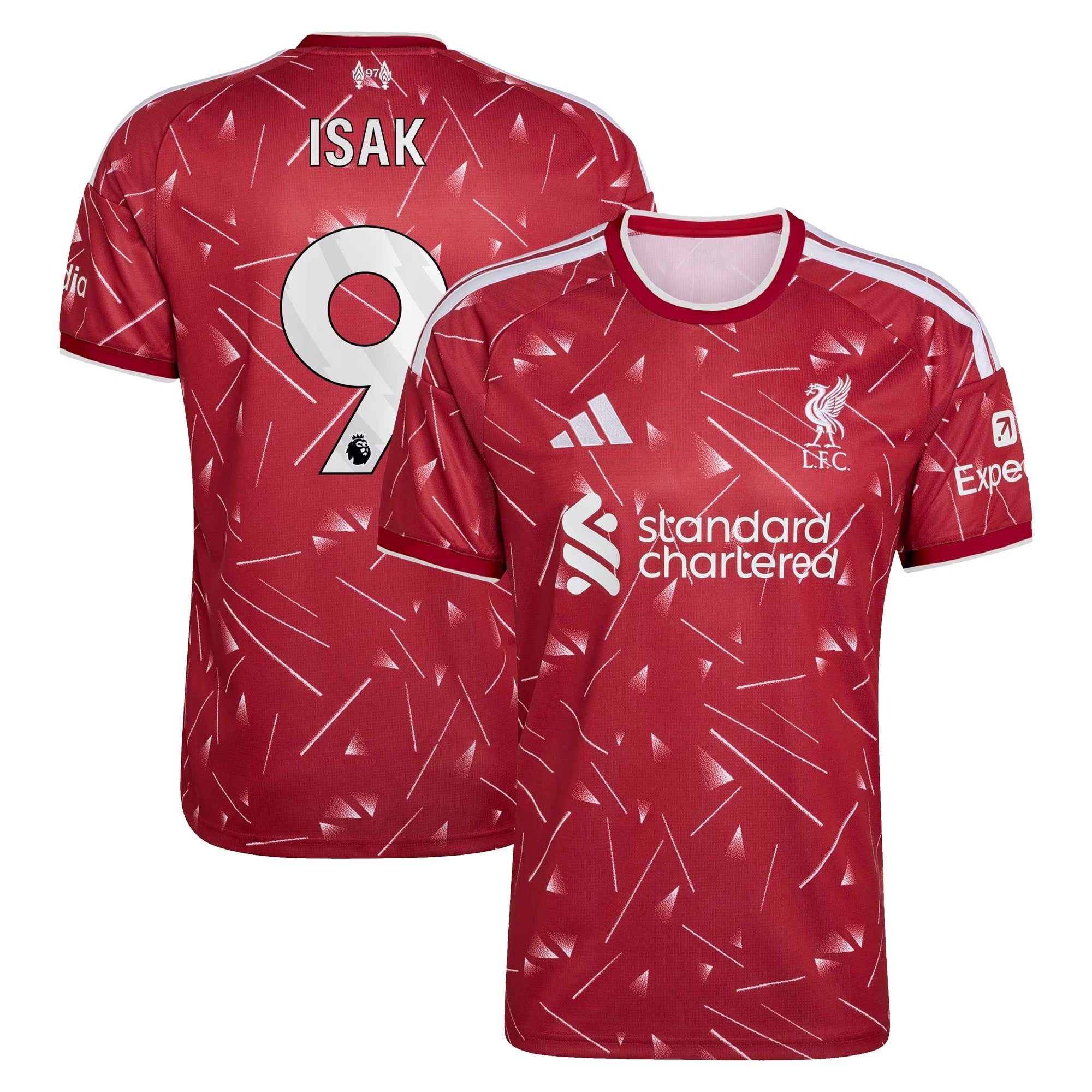 Alexander Isak Liverpool adidas 2026/27 Home Replica Jersey - Red
