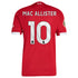 Alexis Mac Allister Liverpool 2025/26 Home Jersey - Red