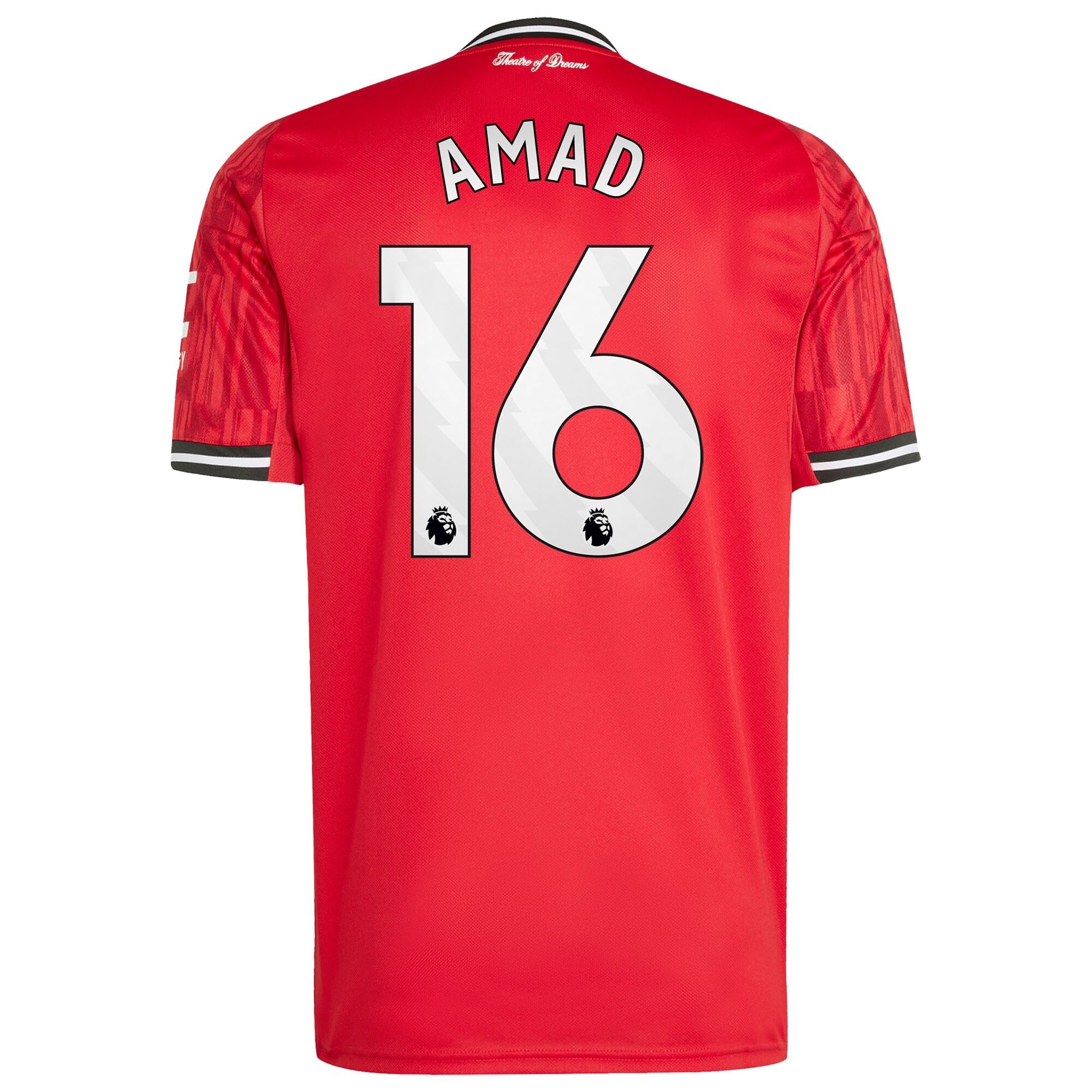 Amad Diallo Manchester United Selfika Home 2025/26 Player Jersey - Red