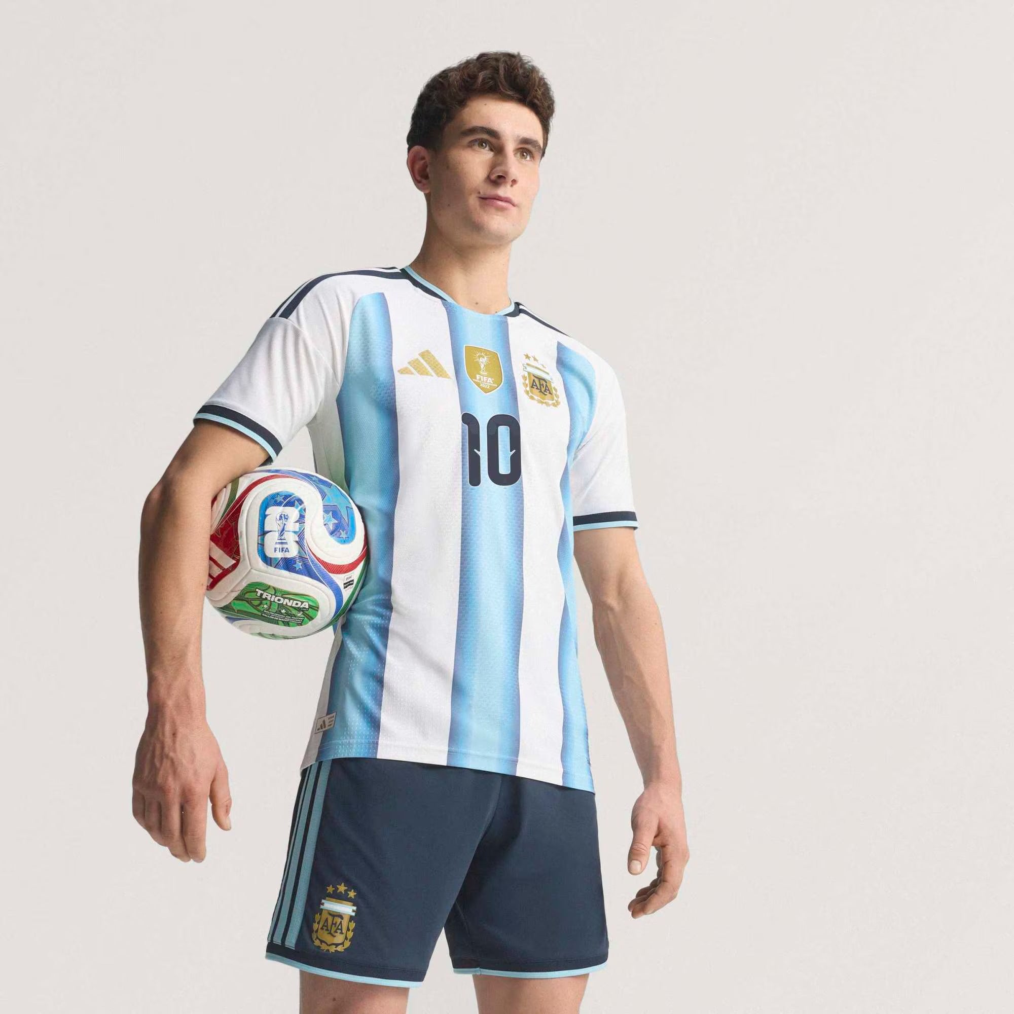 Argentina 2026 Home Player Jersey #10 - White (Messi) - Jersey Teams World