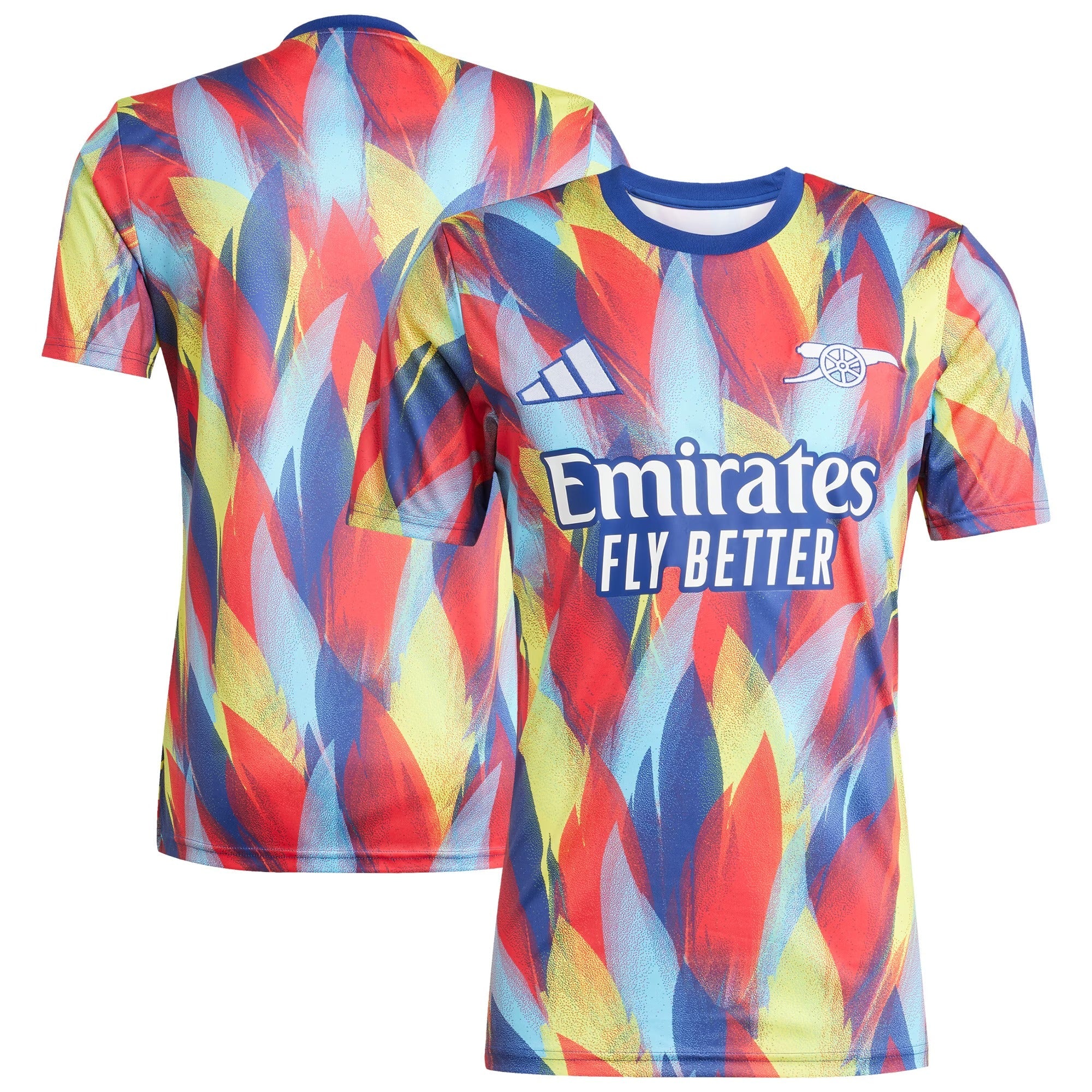 Arsenal adidas 2025/26 AEROREADY Pre-Match Top - Blue - Jersey Teams World