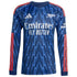 Arsenal adidas 2025/26 Away Long Sleeve Customized Jersey - Blue