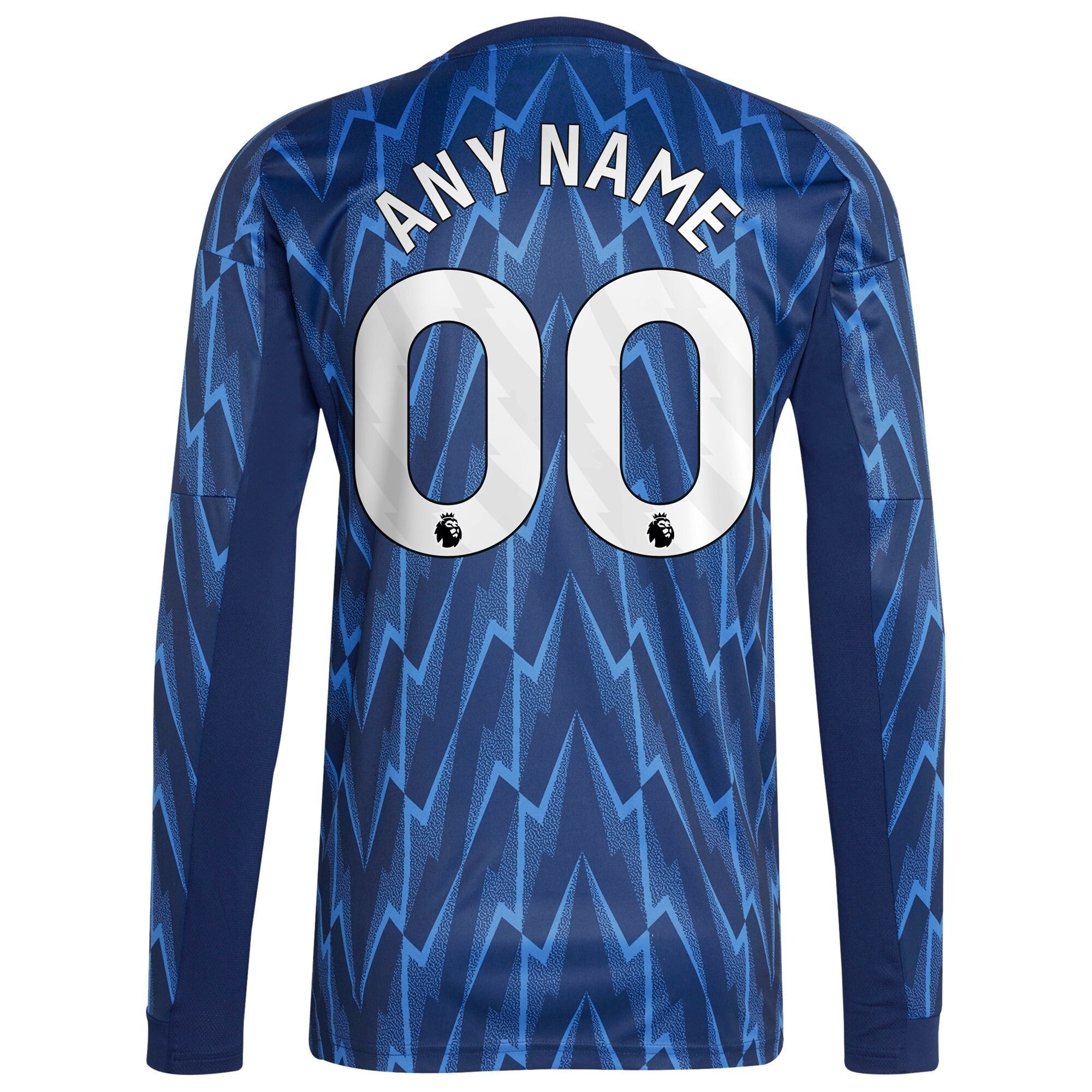 Arsenal Selfika 2025/26 Away Long Sleeve Customized Jersey - Blue