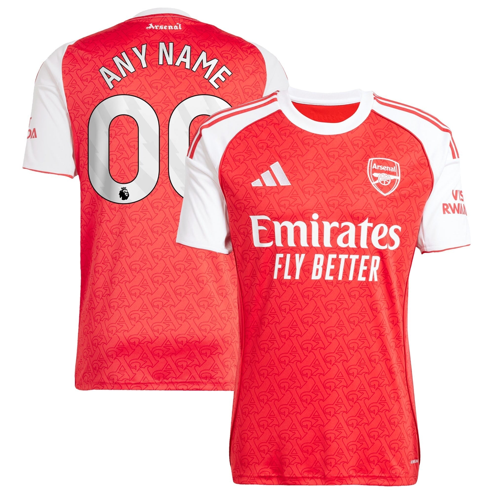 Arsenal Selfika 2025/26 Home Custom Jersey - Red