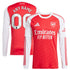 Arsenal Selfika 2025/26 Home Long Sleeve Custom Jersey - Red