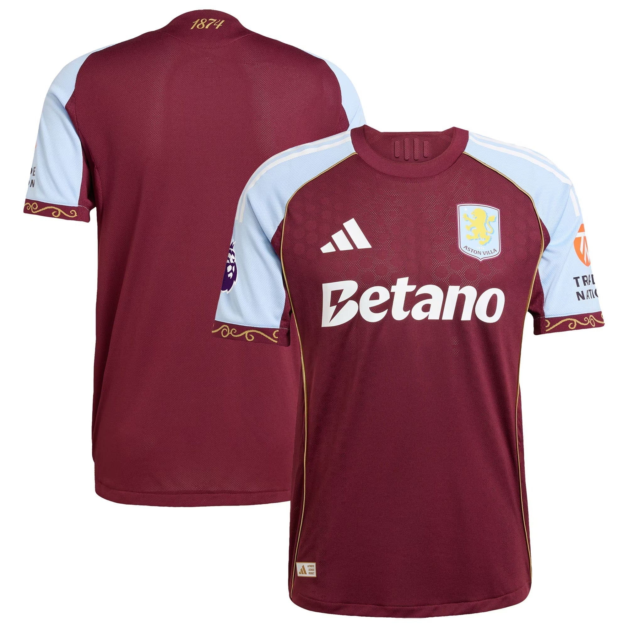 Aston Villa Selfika 2025/26 Home Jersey - Claret
