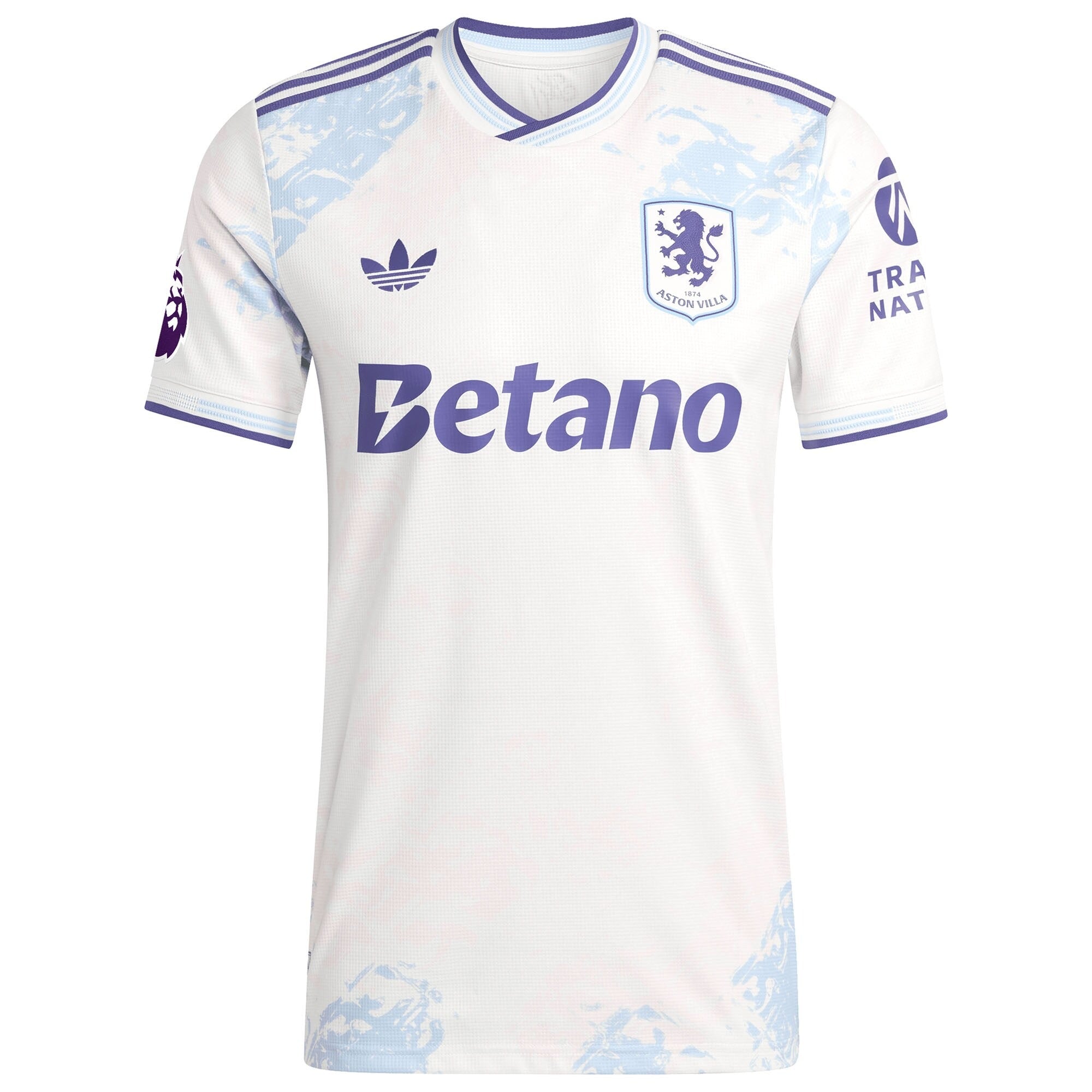 Aston Villa Selfika 2025/26 Third Custom Jersey - White