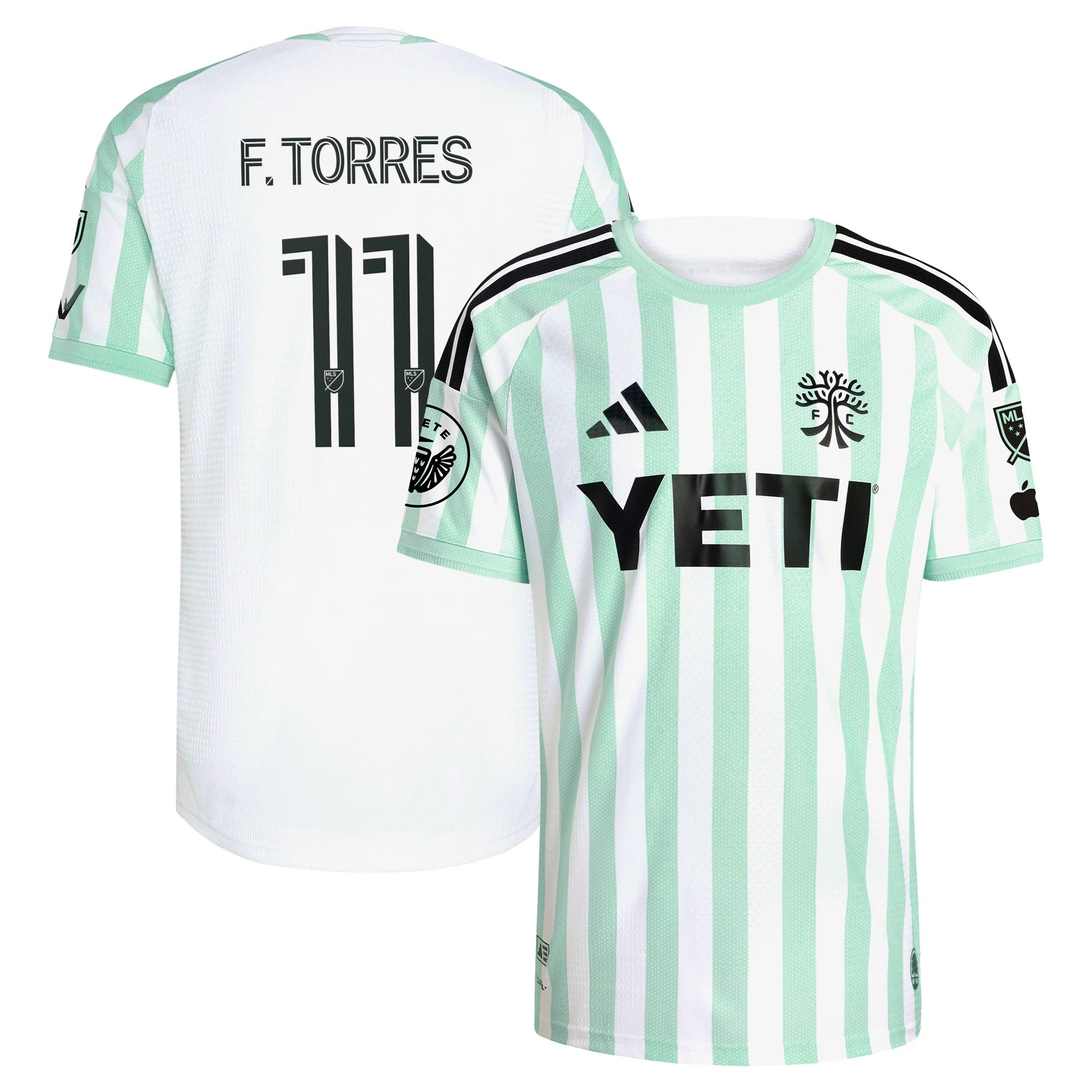 Atlanta United FC // adidas Miguel Almirón #10 Official 2026 Spirit of '96 Match Jersey – Tan - Jersey Teams World