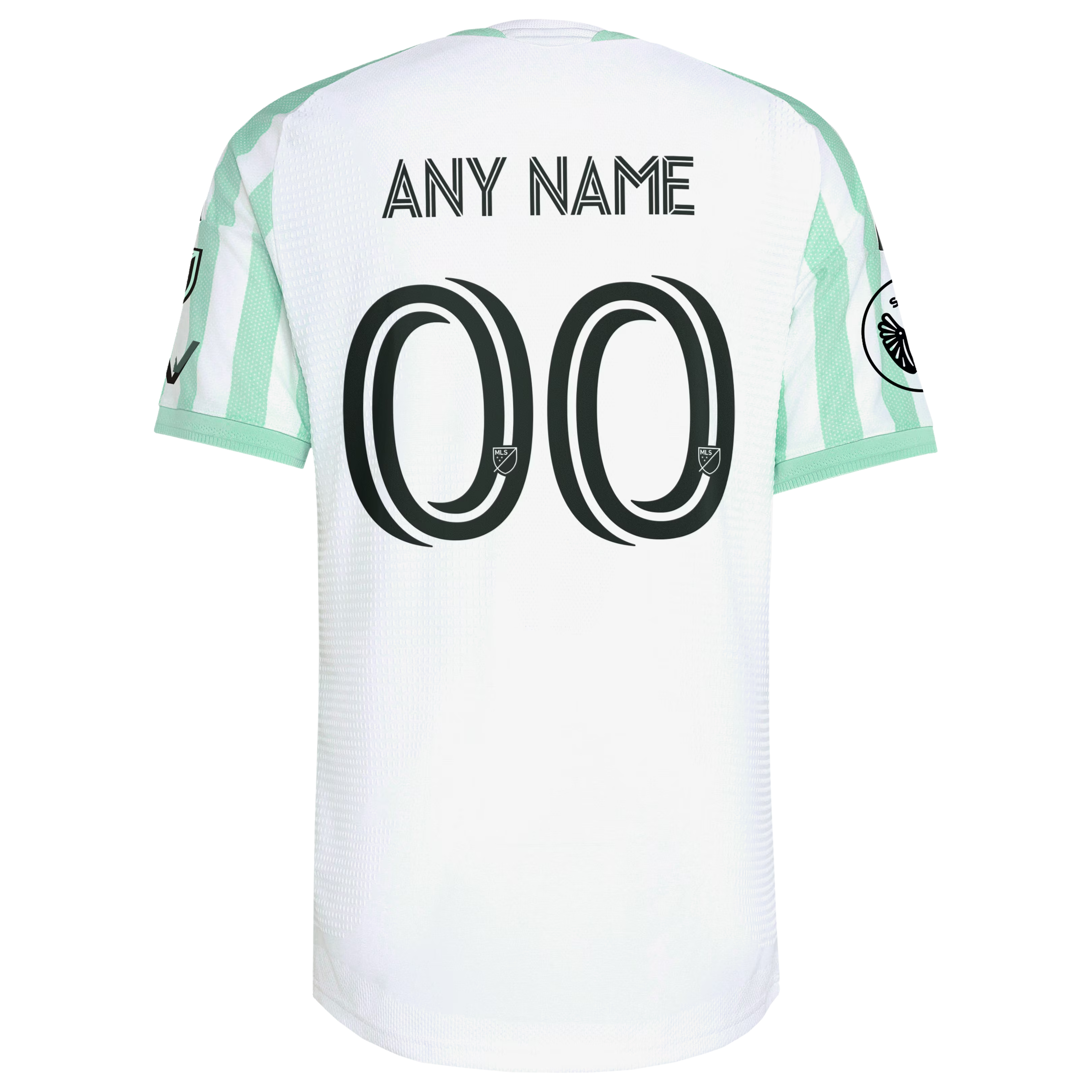 Austin FC // adidas Official 2026 The Rooted Kit Custom Match Jersey – White - Jersey Teams World