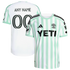Austin FC // adidas Official 2026 The Rooted Kit Custom Match Jersey – White - Jersey Teams World