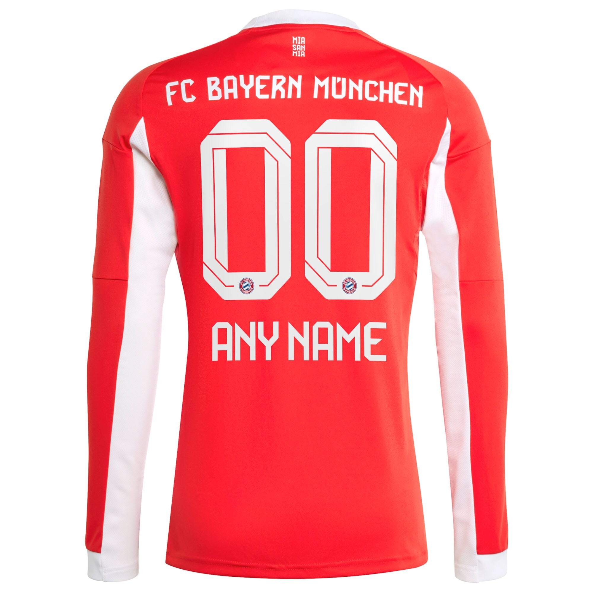 Bayern Munich Selfika 2025/26 Home Long Sleeve Custom Jersey - Red