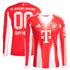 Bayern Munich Selfika 2025/26 Home Long Sleeve Custom Jersey - Red