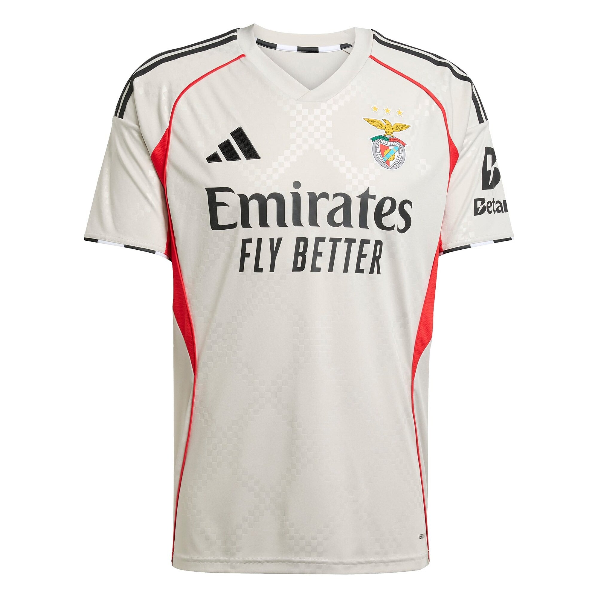 Benfica Selfika 2025/26 Away Custom Jersey - Gray