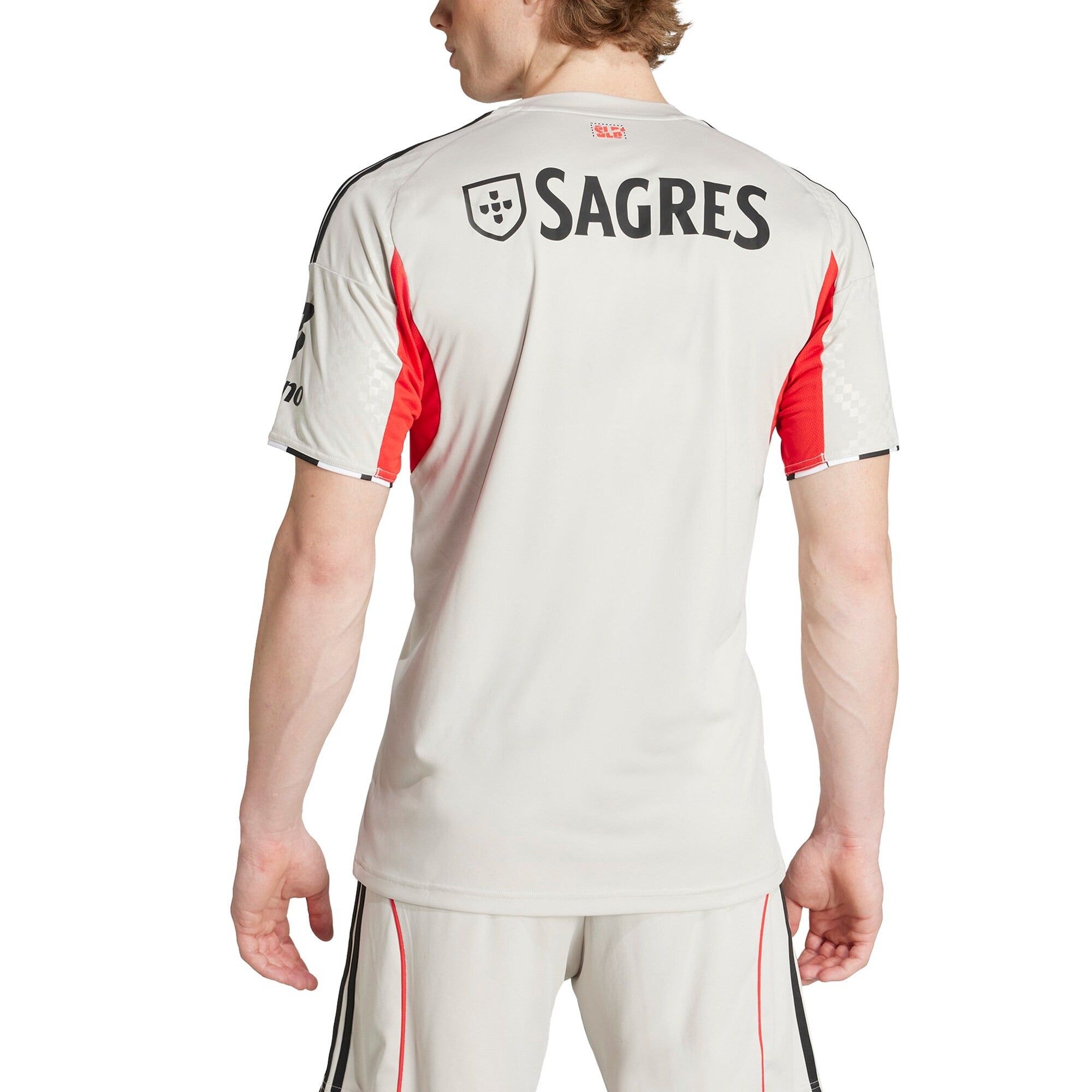 Benfica Selfika 2025/26 Away Custom Jersey - Gray