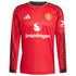 Bruno Fernandes Manchester United adidas Home 2025/26 Player Long Sleeve Jersey - Red - Jersey Teams World