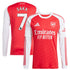 Bukayo Saka Arsenal Selfika 2025/26 Home Long Sleeve Player Jersey - Red