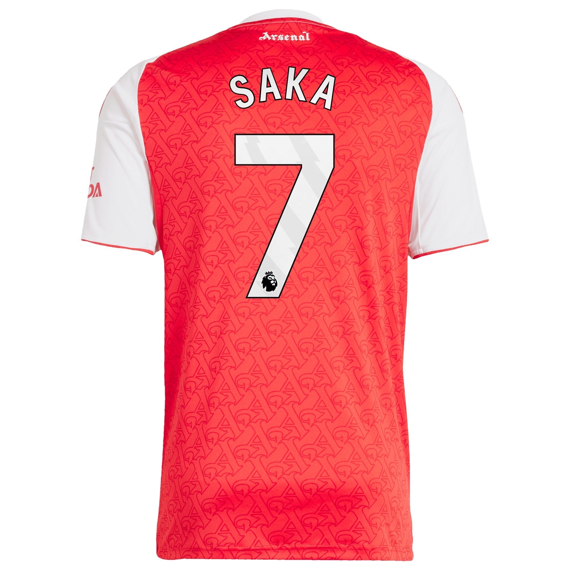 Bukayo Saka Arsenal adidas 2025/26 Home Player Jersey - Red - Jersey Teams World