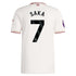 Bukayo Saka Arsenal adidas 2025/26 Third Player Jersey - White - Jersey Teams World