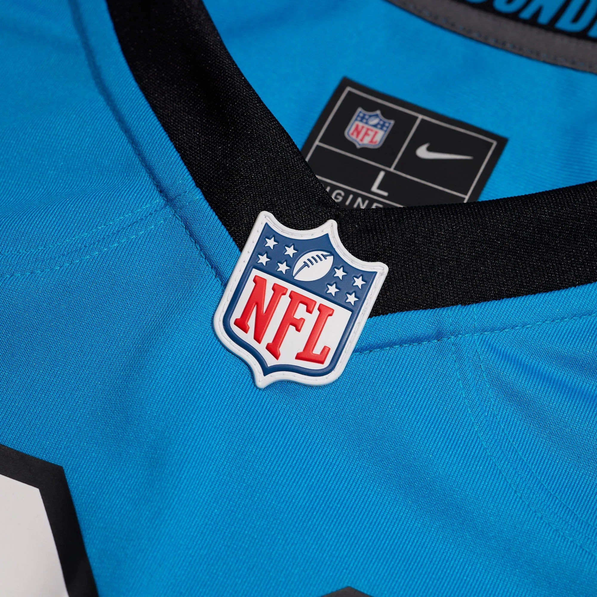Carolina Panthers Nike Alternate Custom Game Jersey - Blue