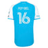 Charlotte FC // adidas Pep Biel #16 Official 2026 Carolina Kit On-Field Patch Jersey – Blue - Jersey Teams World