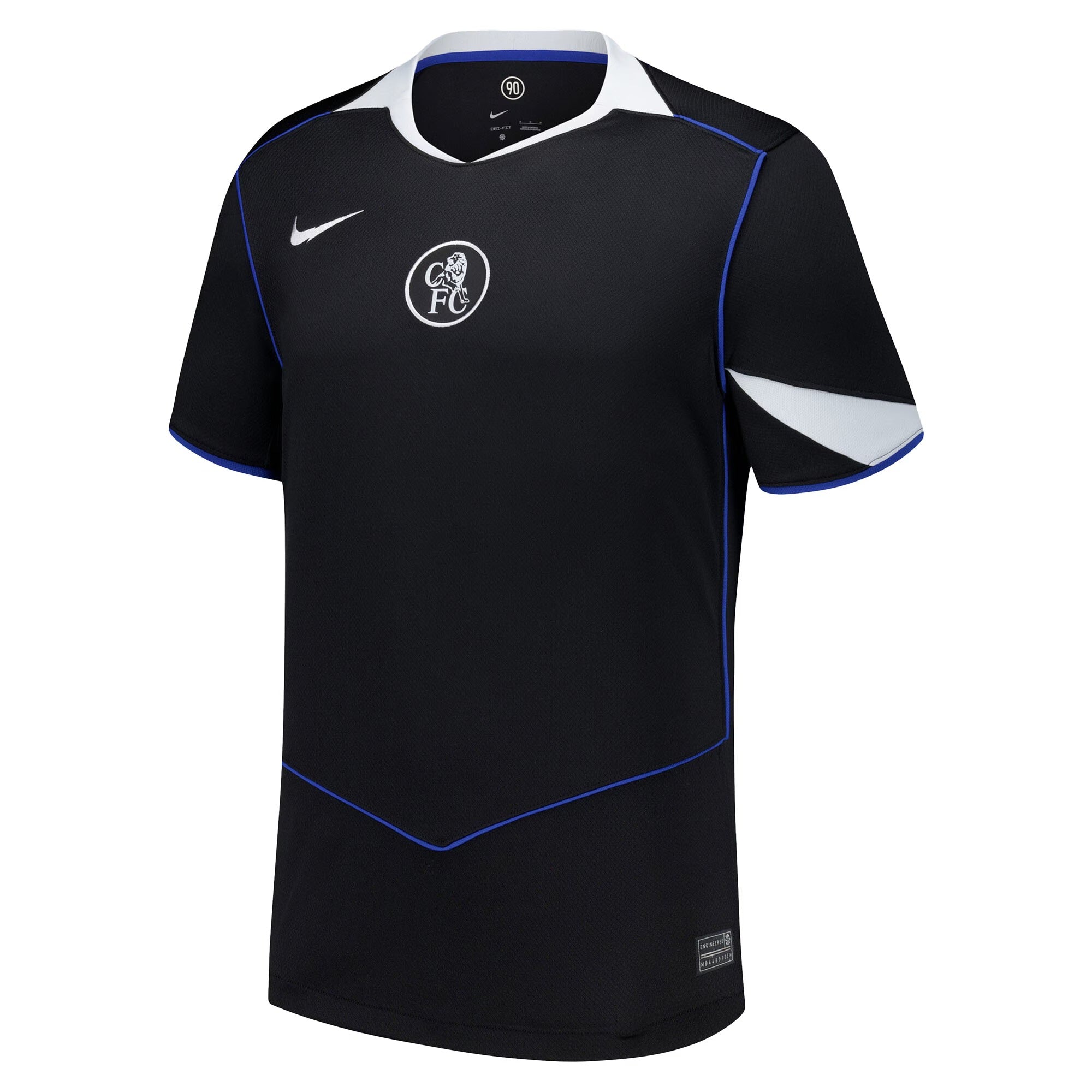 Chelsea Selfika 2025/26 Third Custom Jersey - Black