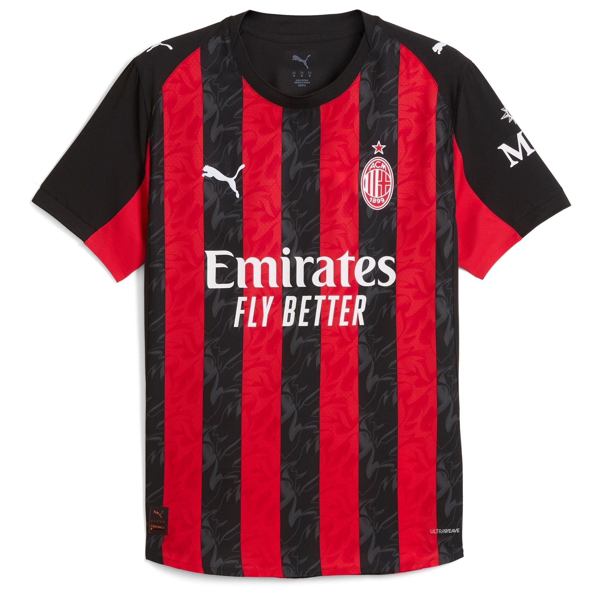 Christian Pulisic AC Milan Selfika 2025/26 Home Player Jersey - Red