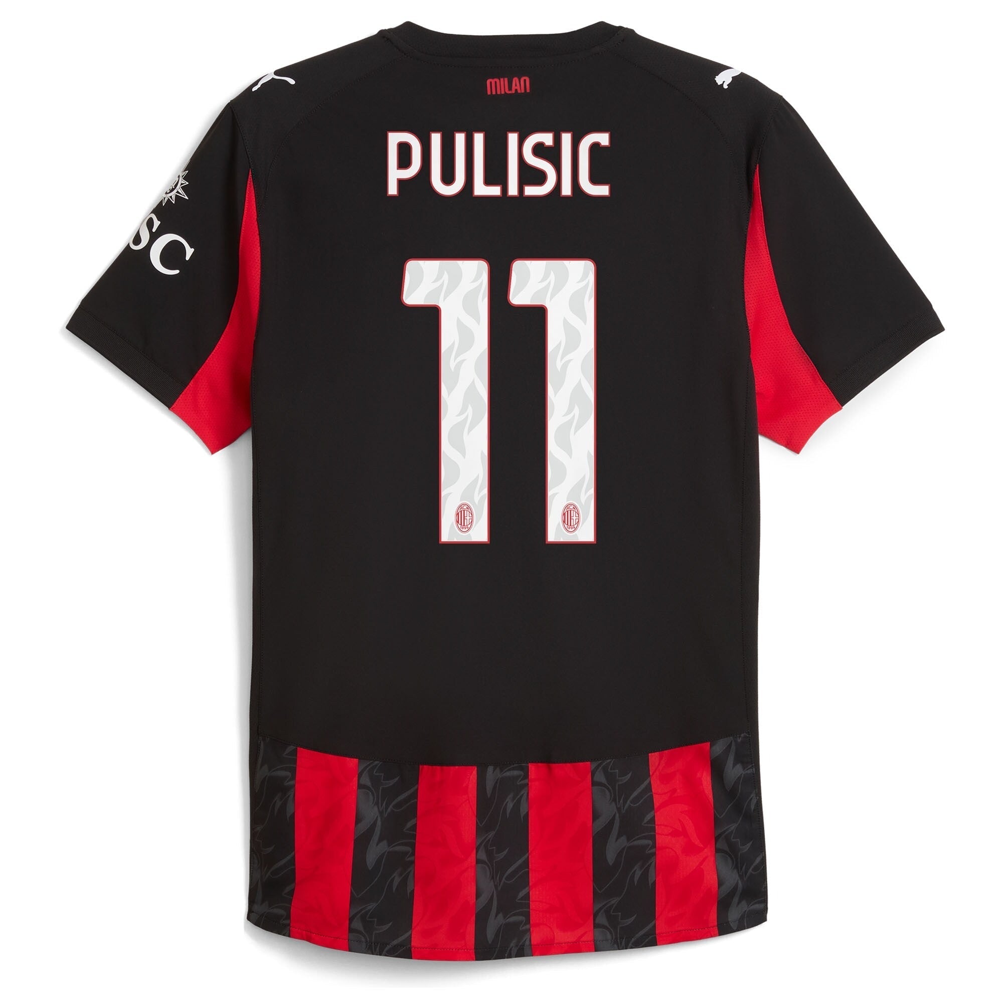 Christian Pulisic AC Milan Selfika 2025/26 Home Player Jersey - Red