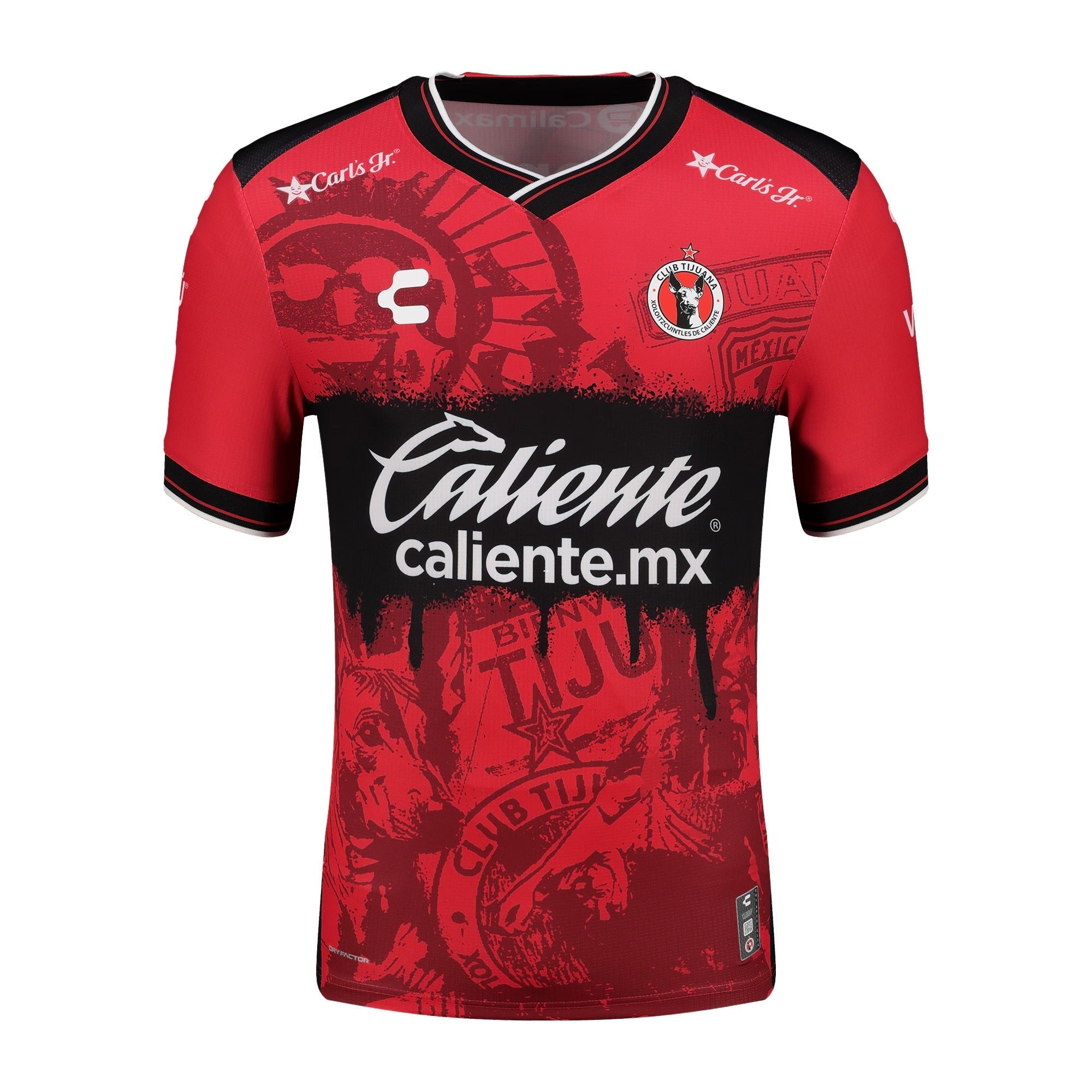 Club Tijuana Selfika 2025/26 Home Authentic Jersey - Red