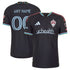 Colorado Rapids // adidas Official 2026 Colorful Colorado On-Field Patch Custom Jersey – Black - Jersey Teams World