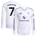 Cristiano Ronaldo Manchester United Selfika 2025/26 Away Long Sleeve Player Jersey - White