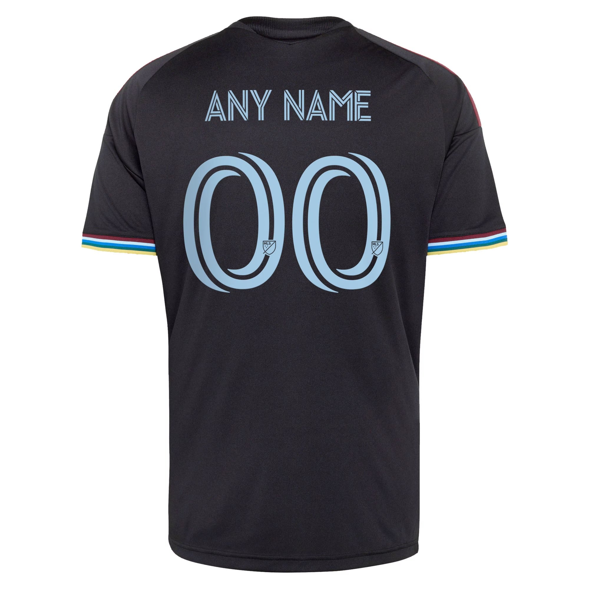 Custom 2026 Colorado Fan Soccer Jersey - Black