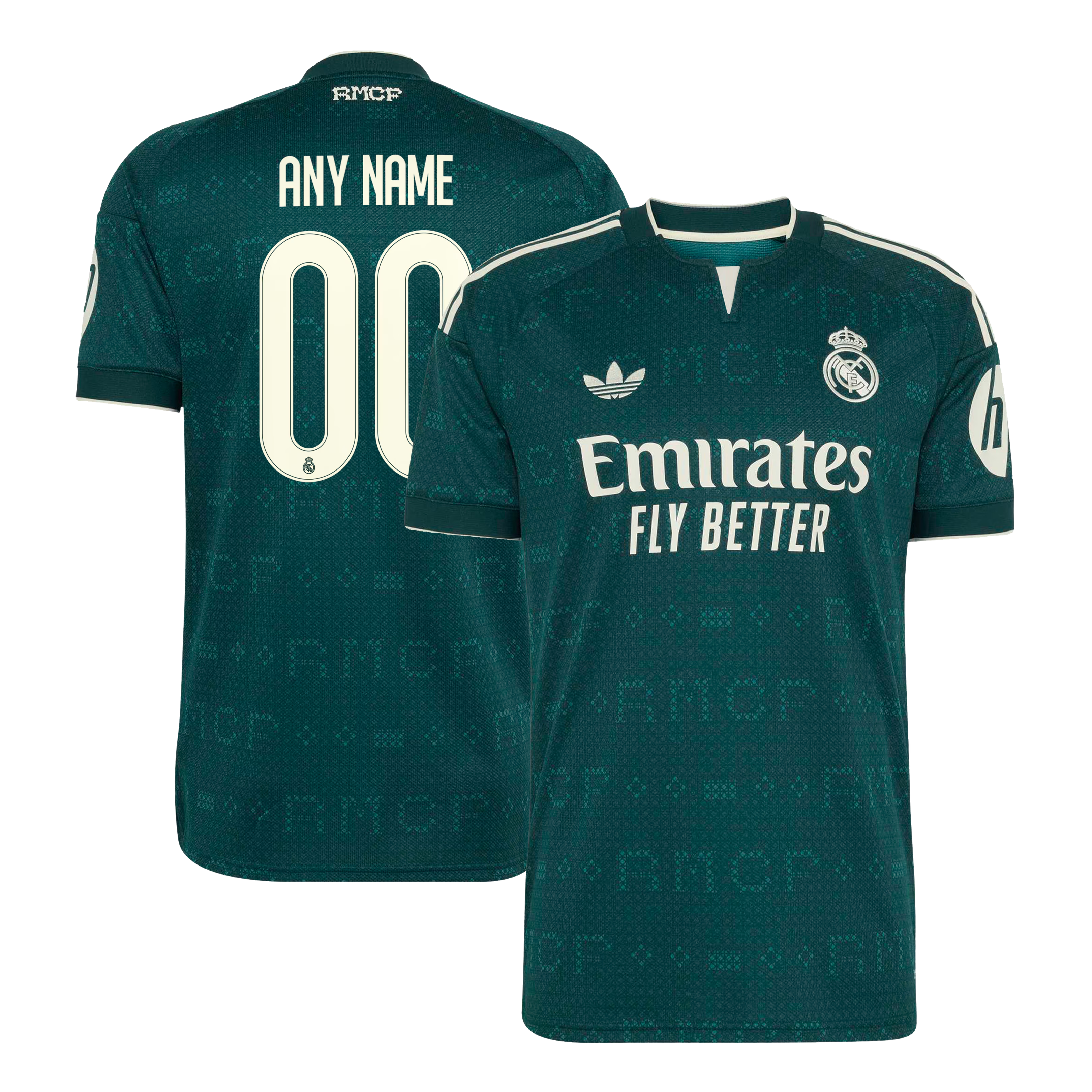 Custom Jersey 2026 Madrid Green - Away