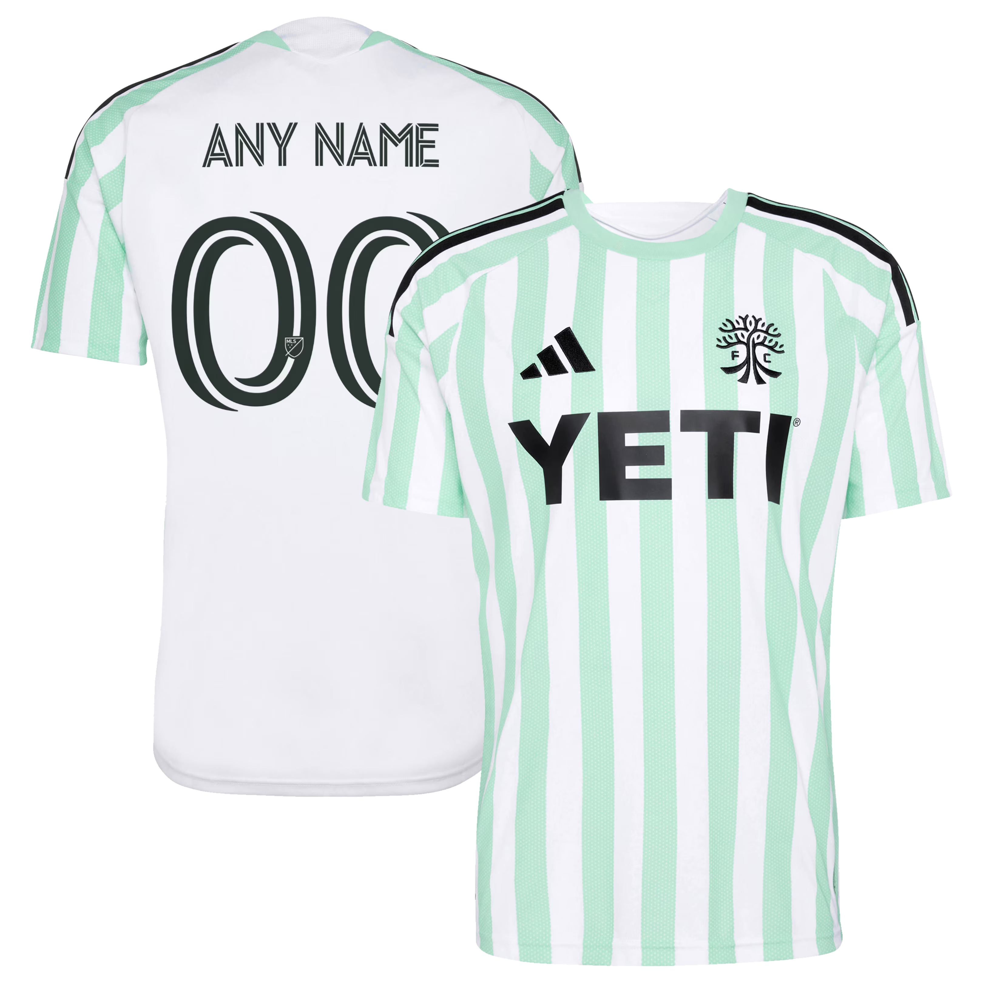 Custom 2026 Austin Fan Secondary Jersey -  White