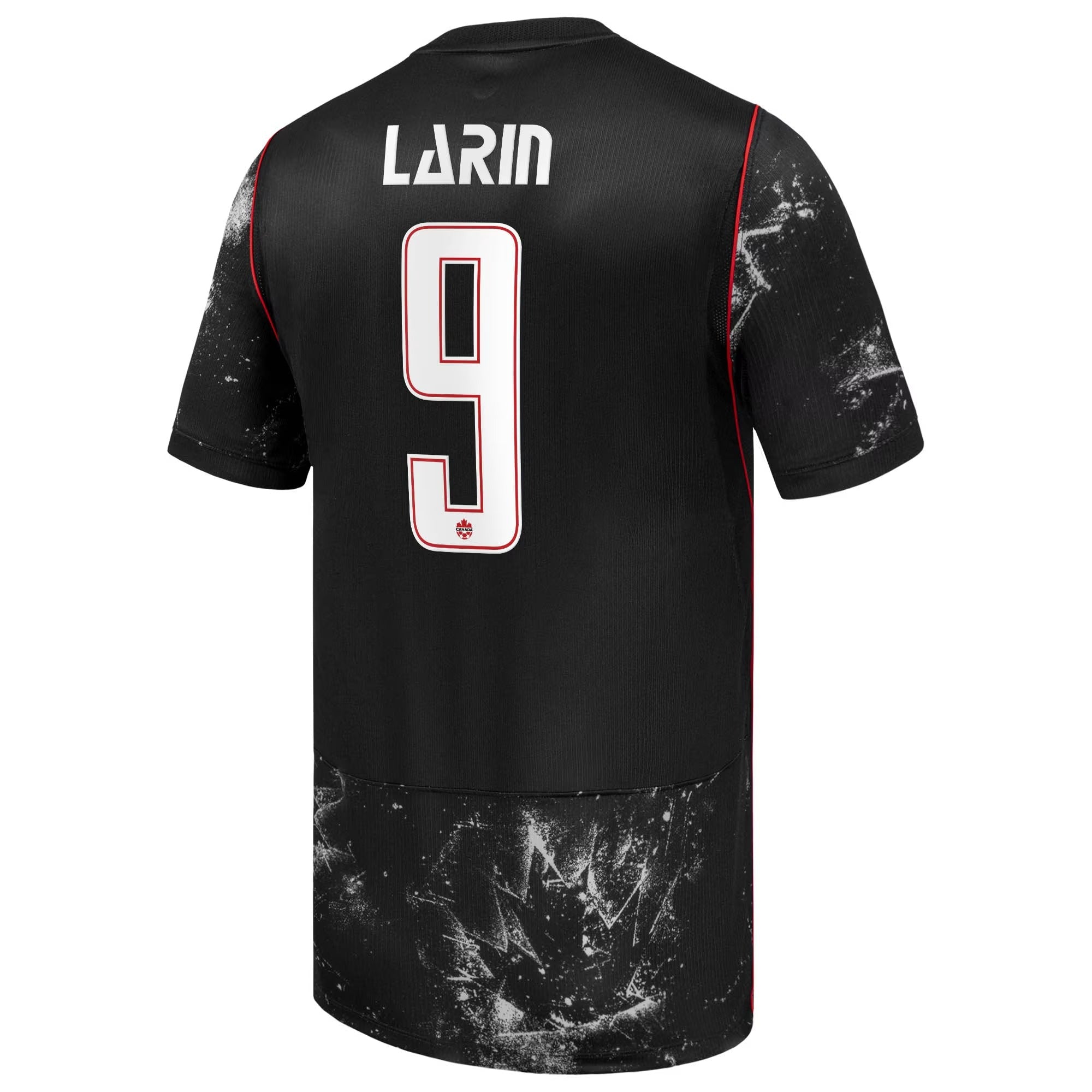 Cyle Larin Canada Soccer Nike 2026 Away Match Authentic Jersey - Black - Jersey Teams World