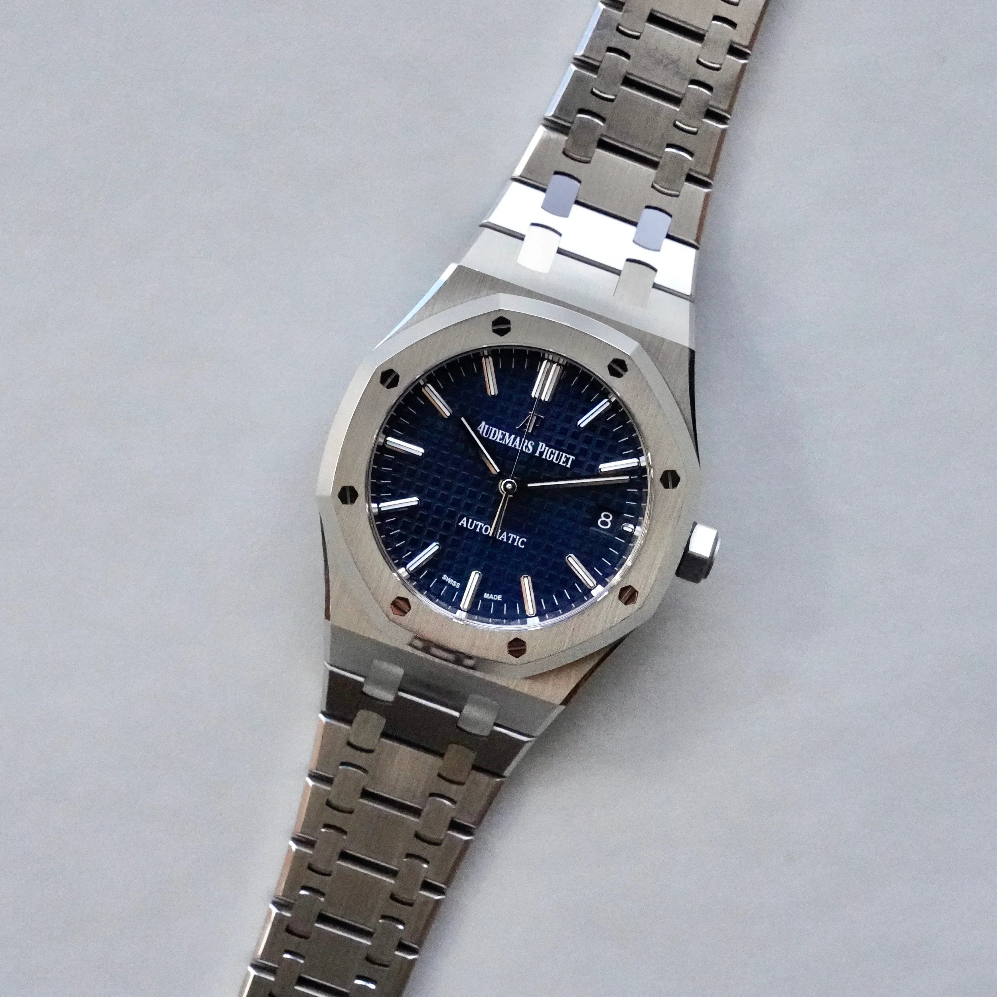 Selfika™ Royal Oak Automatic Blue Dial Watch