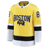 David Pastrňák Boston Bruins Fanatics 2026 NHL Stadium Series Premium Jersey – Gold - Jersey Teams World