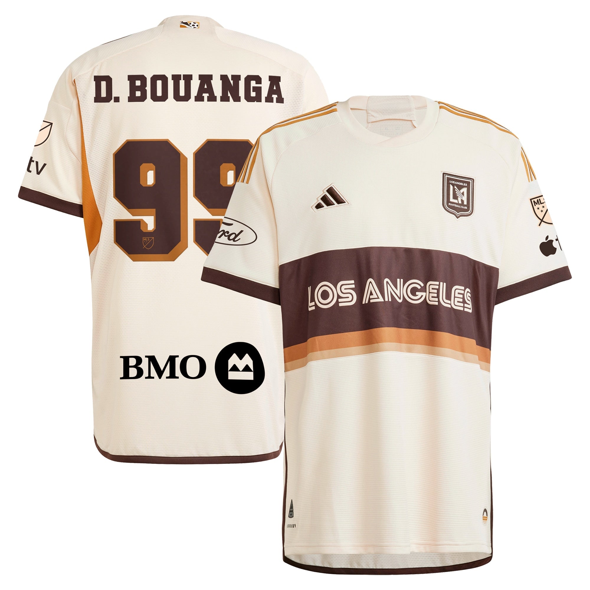 Denis Bouanga LAFC - 2024 Archive Jersey - Tan