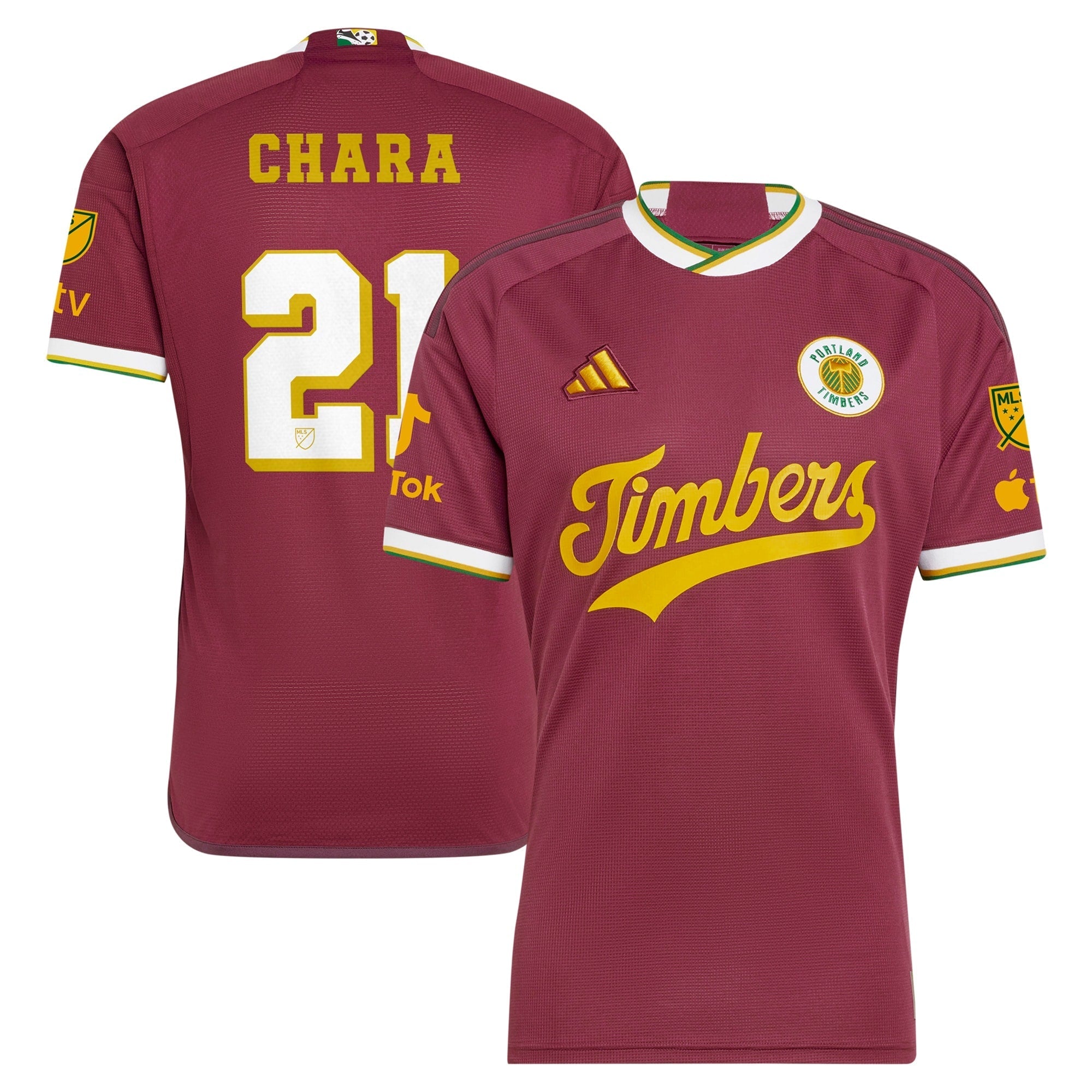Diego Chara Portland Timbers - 2024 Archive Jersey - Red