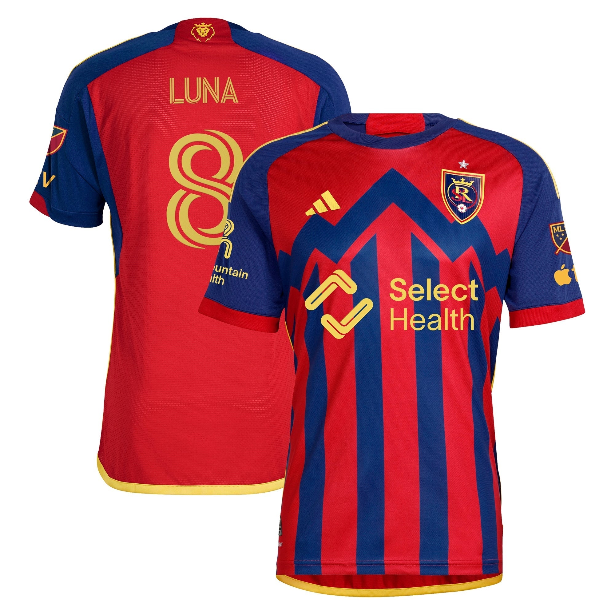 Diego Luna Real Salt Lake - 2024 Peak Utah Player Jersey – Red