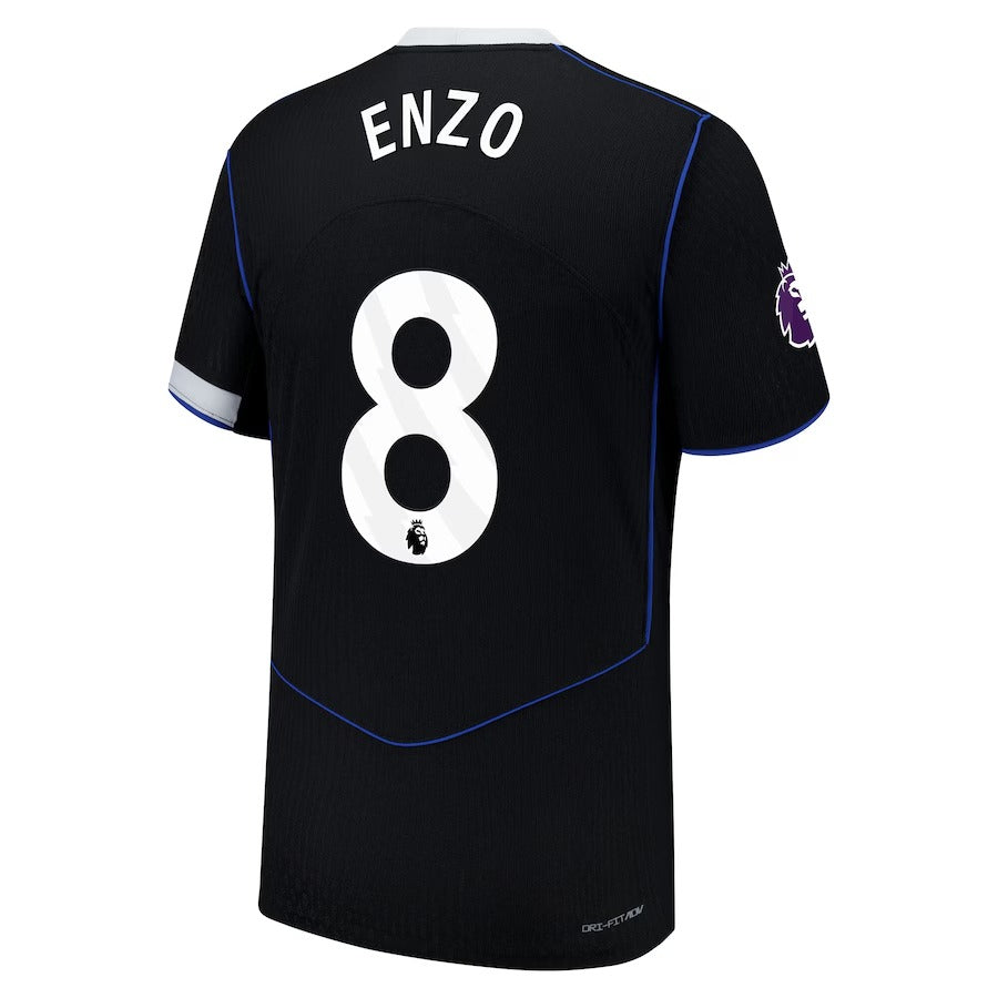 Enzo Fernández Chelsea Selfika 2025/26 Third Player Jersey - Black