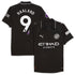 Erling Haaland Manchester City Selfika 2025/26 Away Player Jersey - Black