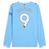 Erling Haaland Manchester City Selfika 2025/26 Home Long Sleeve Player Jersey - Sky Blue