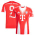 Harry Kane Bayern Munich adidas 2025/26 Home Jersey - Red - Jersey Teams World