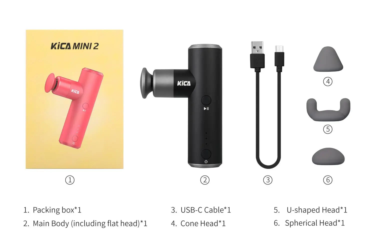 Selfika™ Mini 2 Portable Fascia Gun – Premium Aluminum Deep Tissue Massager with 3000rpm High-Speed Performance