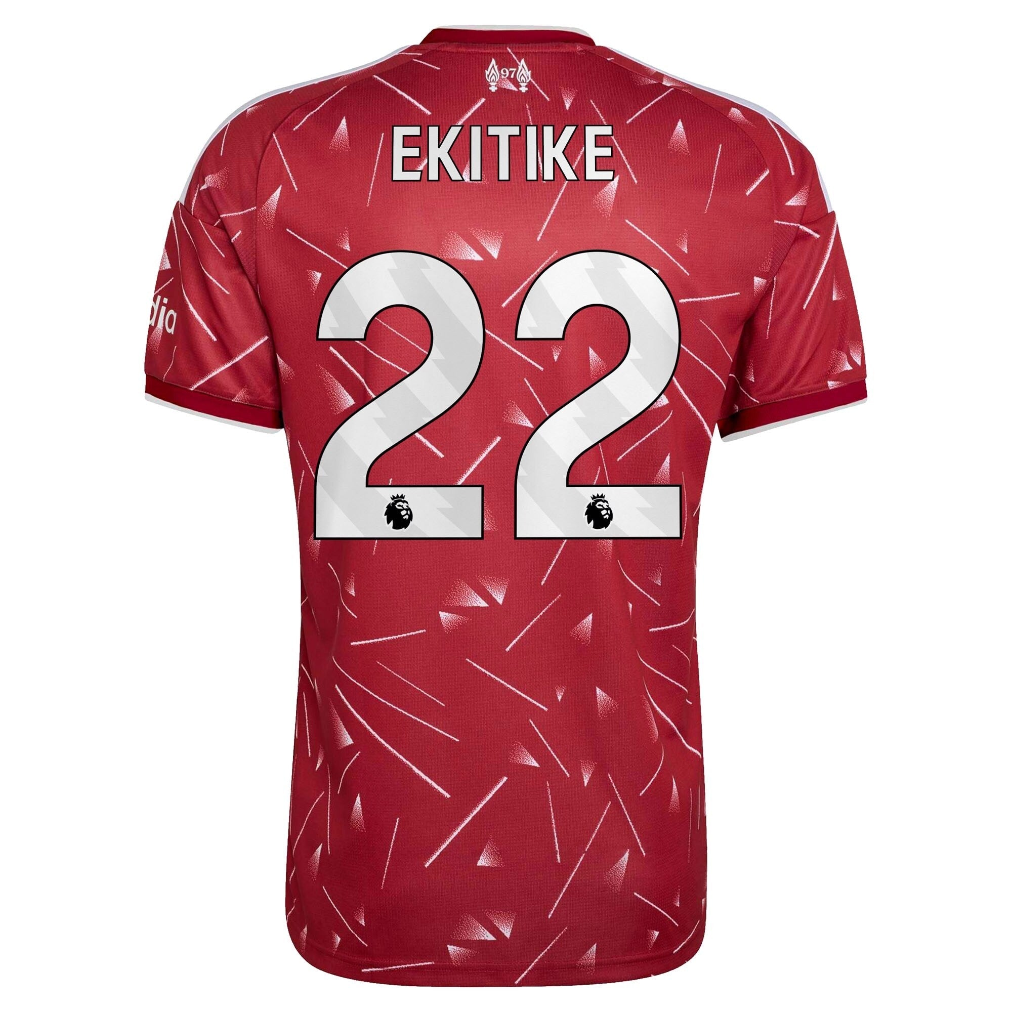 Hugo Ekitike Liverpool adidas 2026/27 Home Replica Jersey - Red