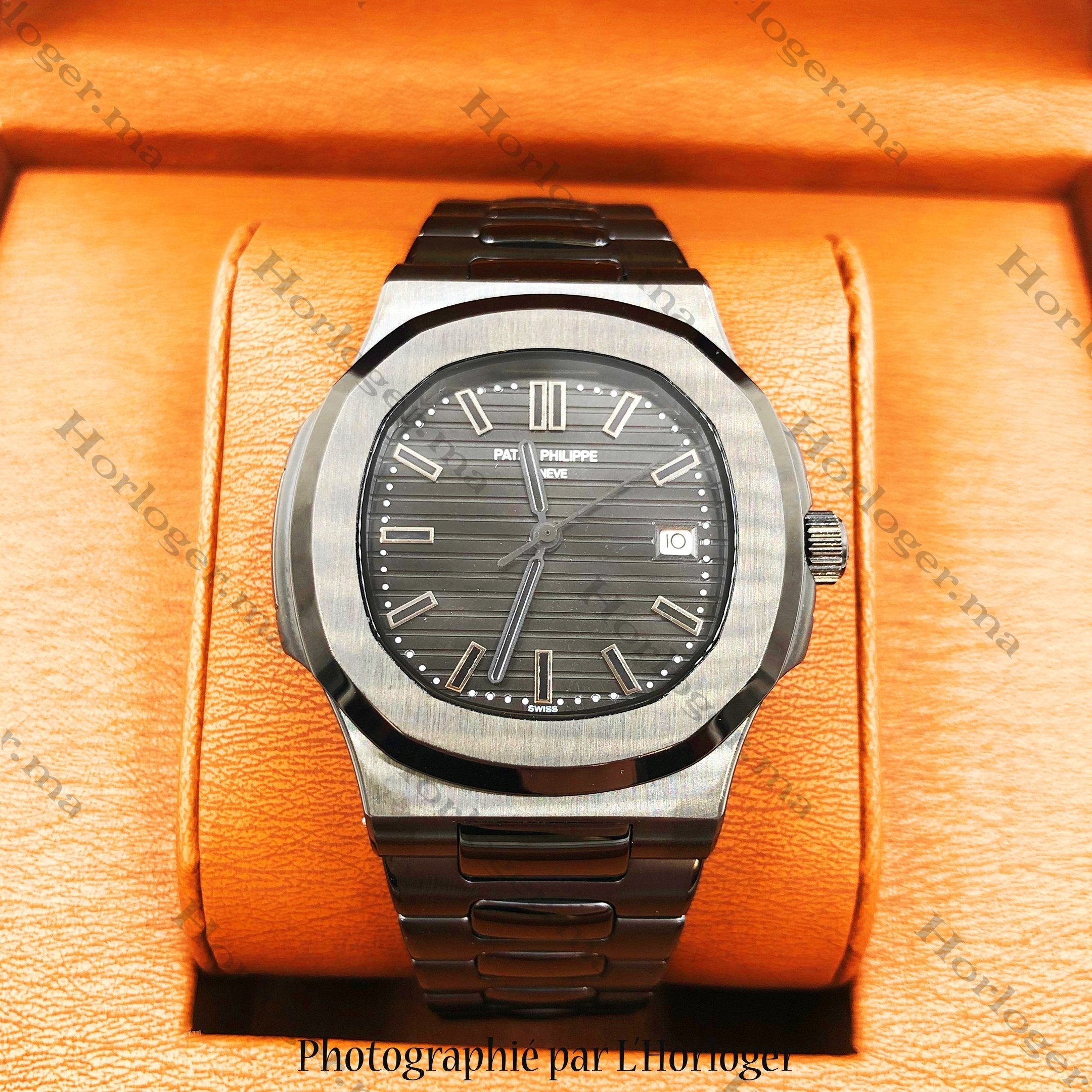 Selfika™ Men's Automatic Full Black Watch A384EAP