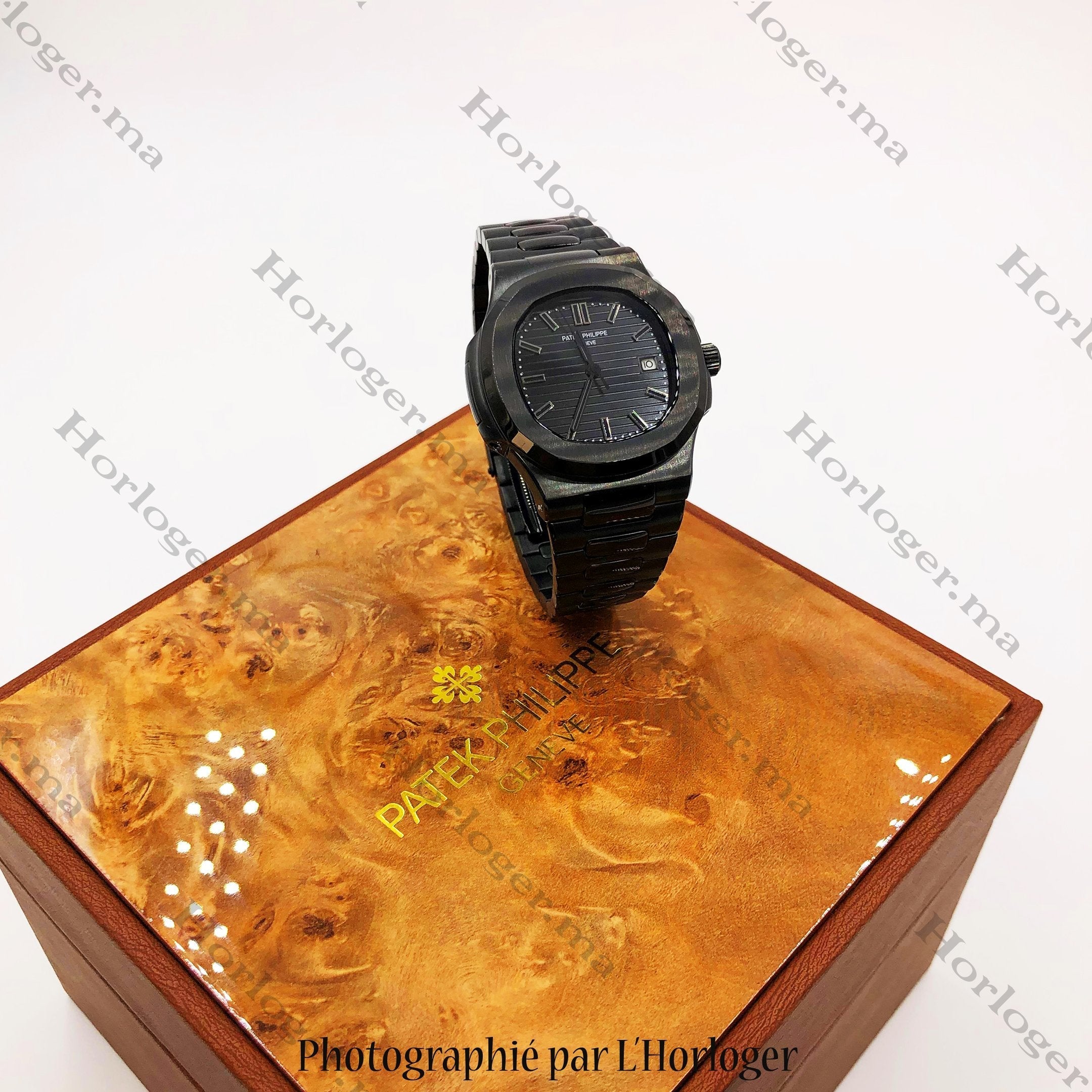 Selfika™ Men's Automatic Full Black Watch A384EAP