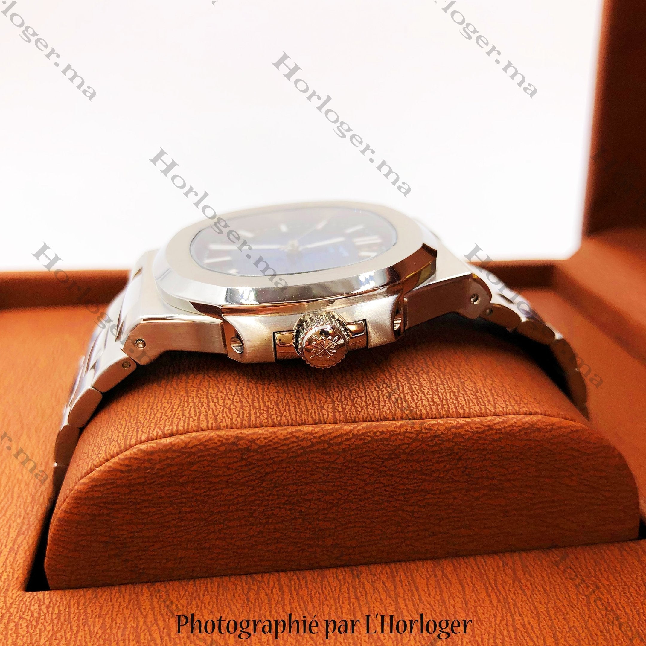 Selfika™ Men's Automatic Watch 1.6 in Blue Dial